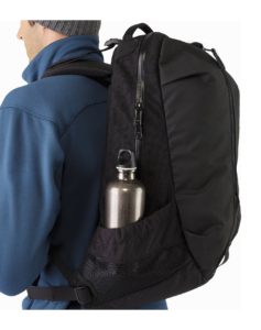 Arro-22-Backpack-Black-Mesh-Stow-Pocket